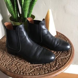 & Other Stories Black Leather Chelsea Boot